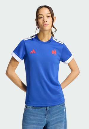 FRANCE RUGBY HOME REPLICA SUPPORTER  - T-shirt imprimé - semi lucid blue