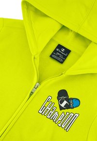 Champion PLAY WITH GRAPHICS SET - Chándal - neon yellow