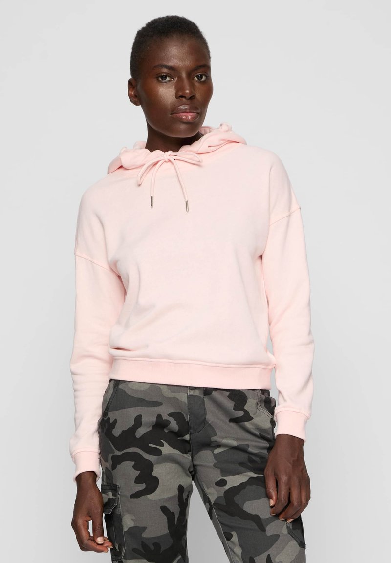 Urban Classics Džemperis ar kapuci - pink