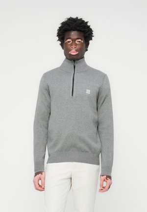 KANOBIX - Strickpullover - silver coloured