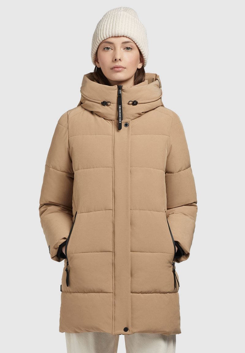 khujo WETER - Vinterkappa /-rock - beige
