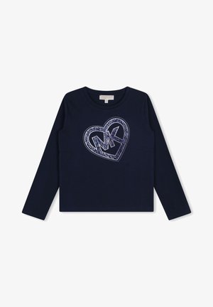 Michael Kors Kids LONG SLEEVE - T-shirt à manches longues - bleu cargo
