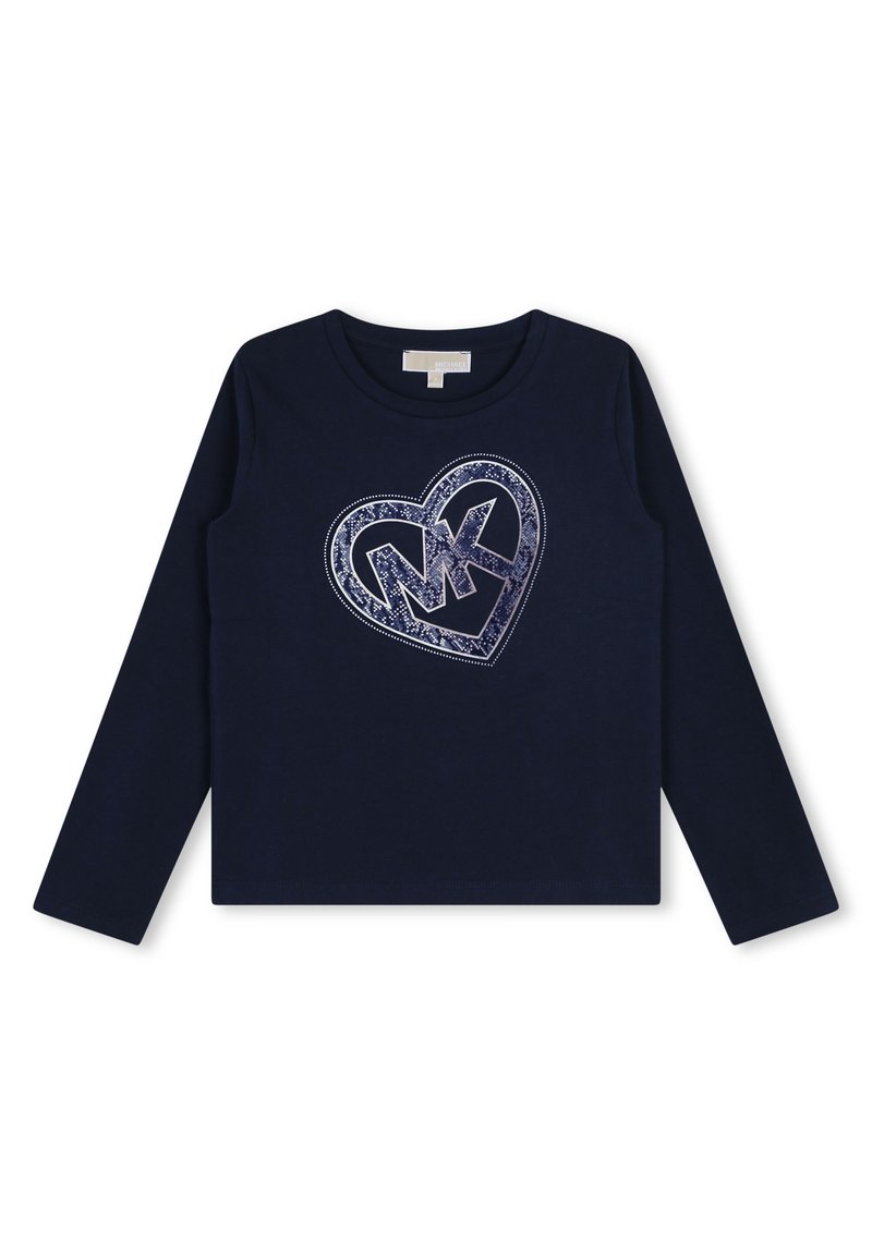 Michael Kors Kids LONG SLEEVE - Majica z dolgimi rokavi - bleu cargo