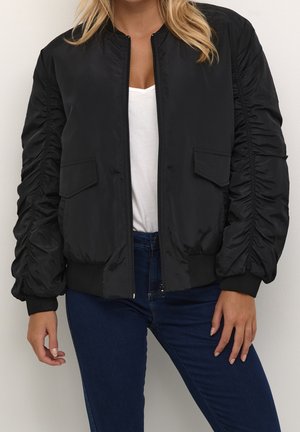 Bomberjacka - mottled black