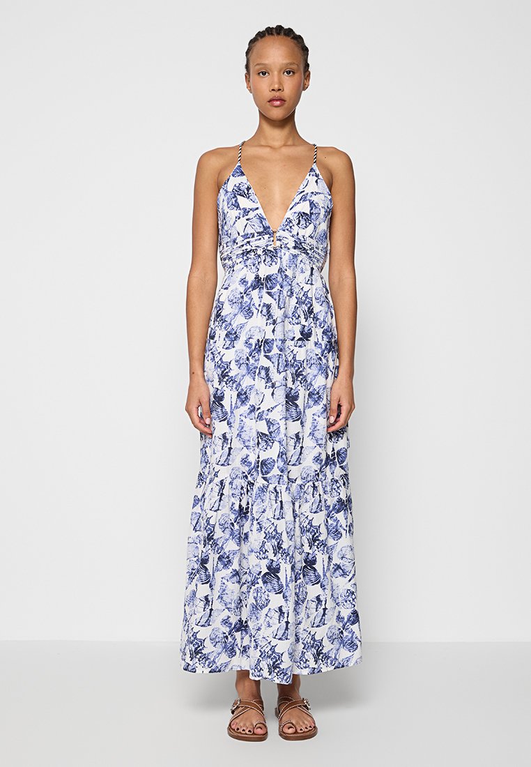 Scotch & Soda Maxi-jurk blauw Scotch & Soda Maxi-jurk blauw