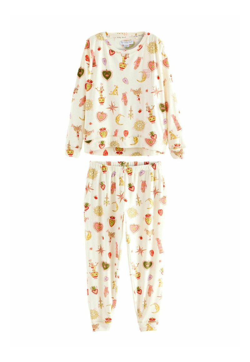 Never Fully Dressed MYSTIC COSY SET - REGULAR FIT - Set lenjerie de noapte - cream