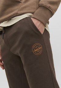 Jack & Jones JJIGORDON JJSHARK - Dresside alumine osa - seal brown