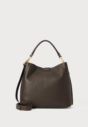 ARETHA - Handbag - espresso/castoro