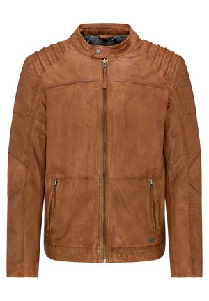 Mustang Veste en cuir - camel