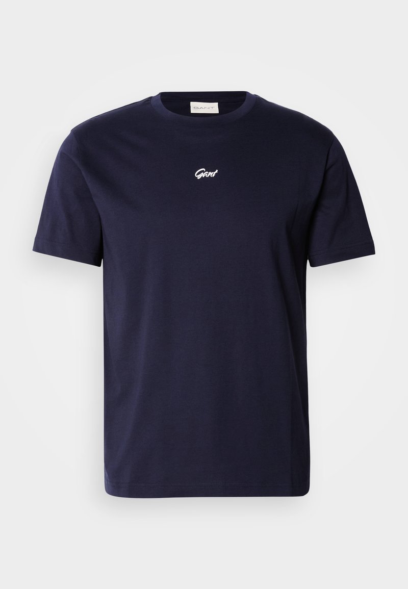 Gant T-shirt basic donkerblauw