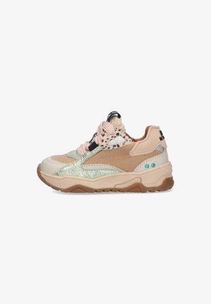CISKE CHUNKY - Sneakers laag - beige wit groen