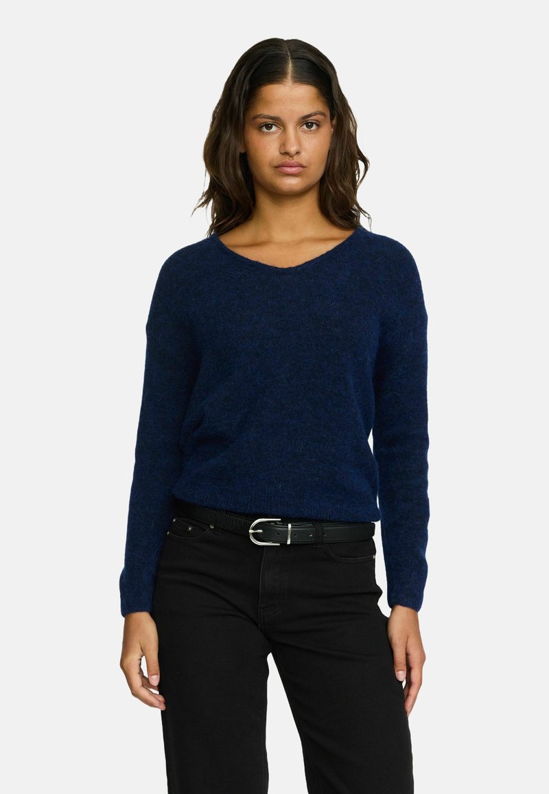 Soft Rebels SRALLISON - Strickpullover - 235 total eclipse