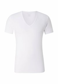 Unselected, white 