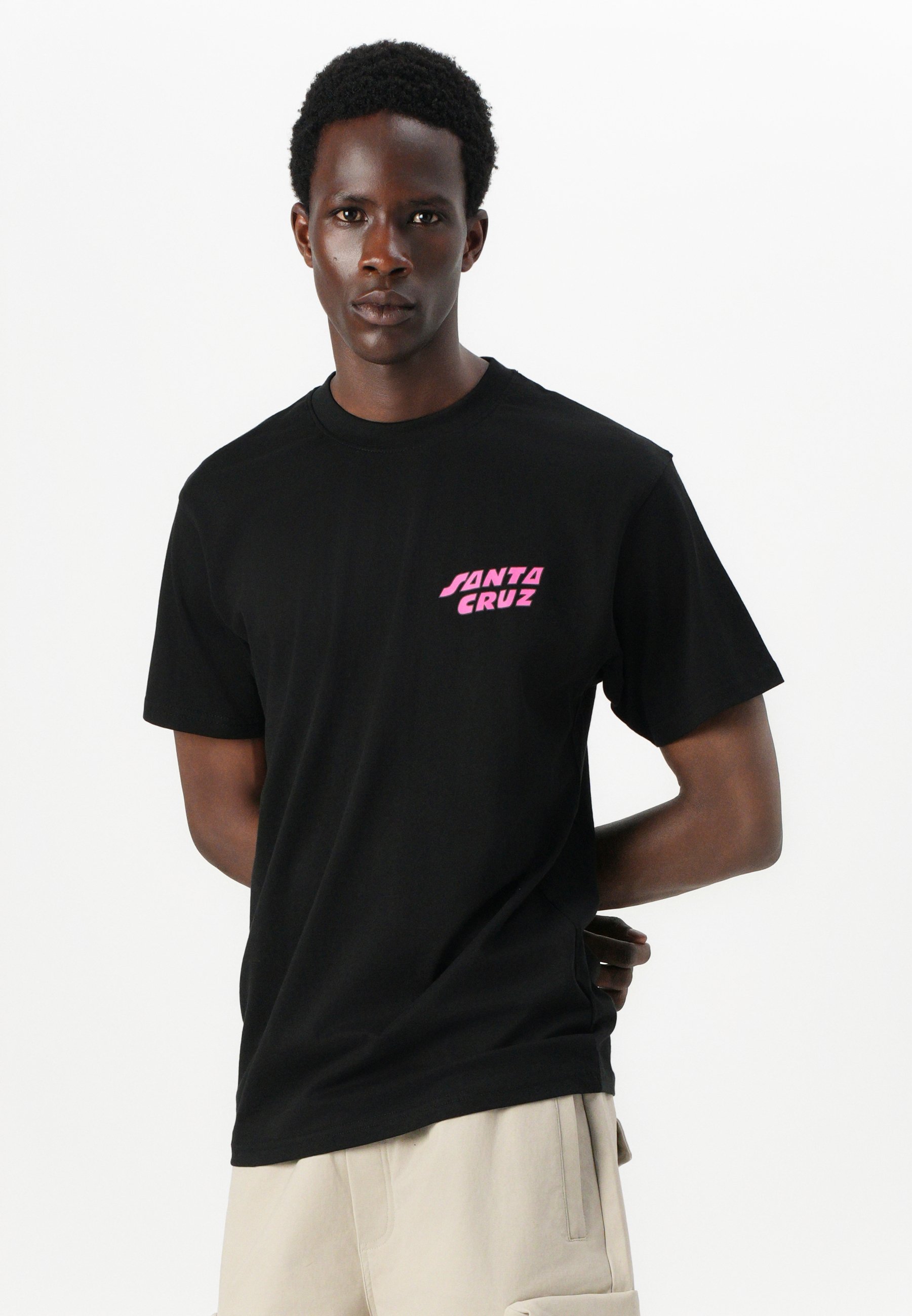 Santa Cruz GRABKE UNISEX - T-shirt z nadrukiem/czarny