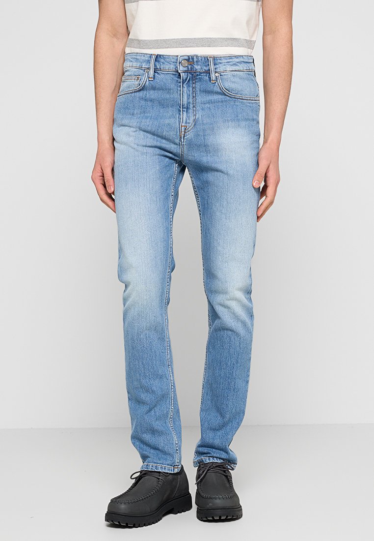 NN.07 Slim fit jeans lichtblauw