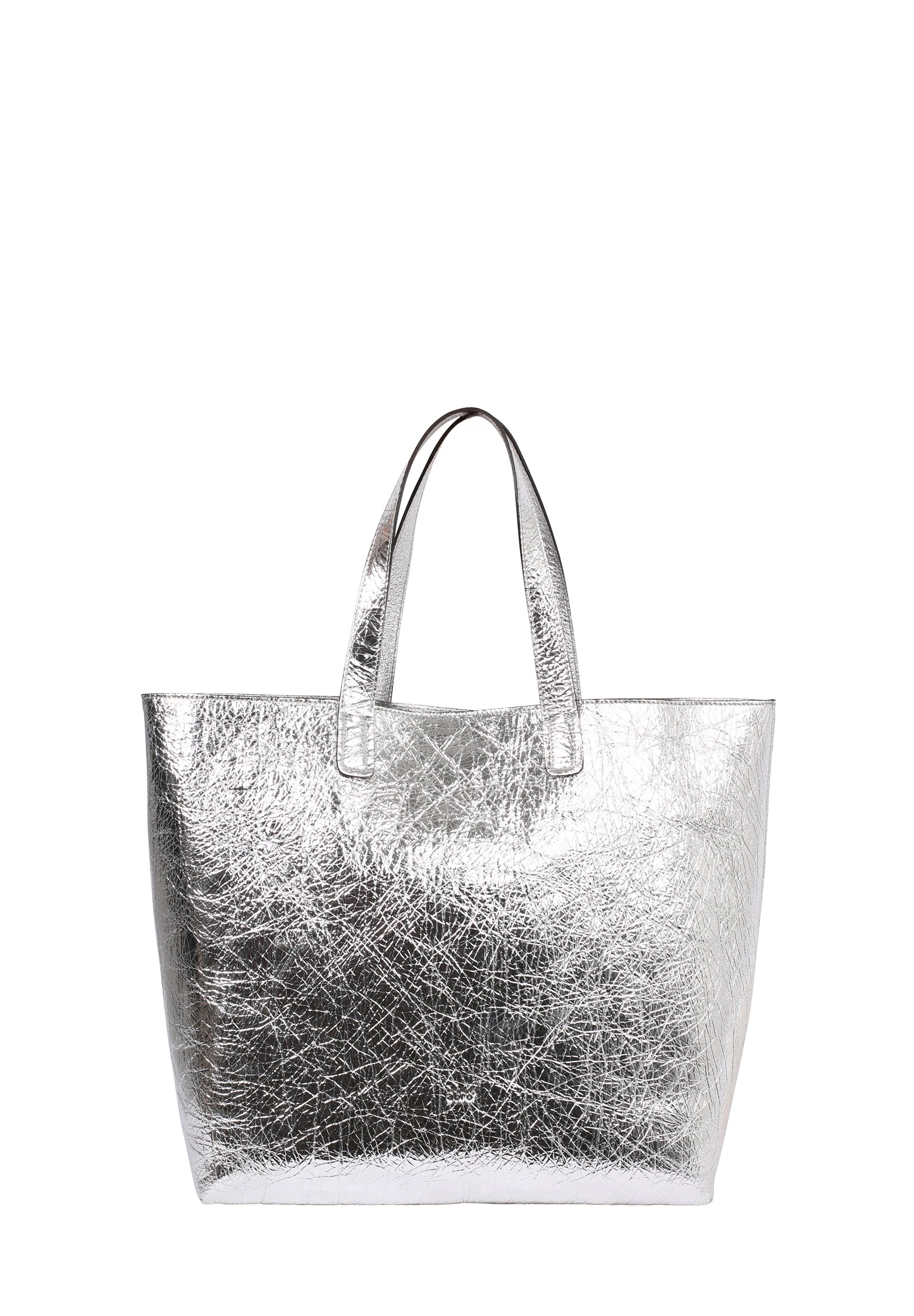 Abro SHOPPER - Tote bag - silver/silver-coloured - Zalando