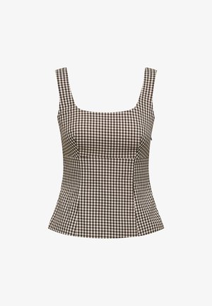 ONLY, A-SHAPE TOP ONLNOEMI A-SHAPE TOP - Blouse - coffee bean