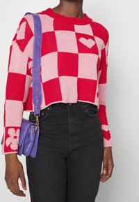 ONLY Petite Stickad tröja - pink