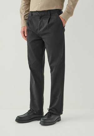 REGULAR FIT - STRETCH - Stoffhose - black