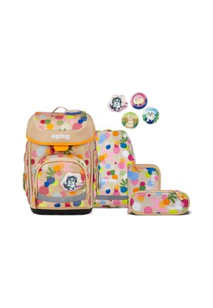 SET - Juego de mochilas escolares - flower powbär - beige