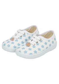 Pisamonas ESTRELLAS - Baby shoes - celeste