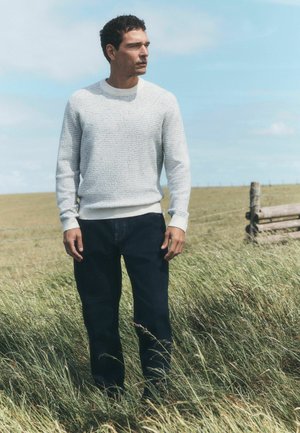 Next, Striktrøje - ecru