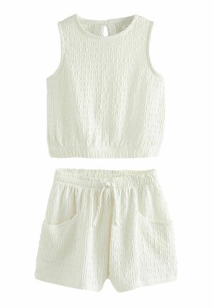 CRINKLE  SET - REGULAR FIT - Shortsit - ecru