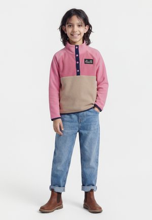 MONTE KIDS HALF UNISEX - Sweat polaire - heather pink