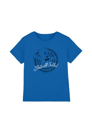Cotton Soul, LOONEY TUNES THATS ALL FOLKS UNISEX - Print T-shirt - royal blue