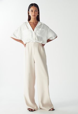 WILLA CROWN PANTS - Trousers - ecru