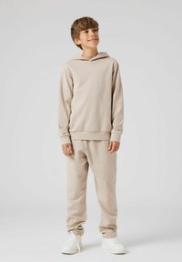 TWO SOON GLATTE - Treniņtērpa apakšdaļas - oxford tan