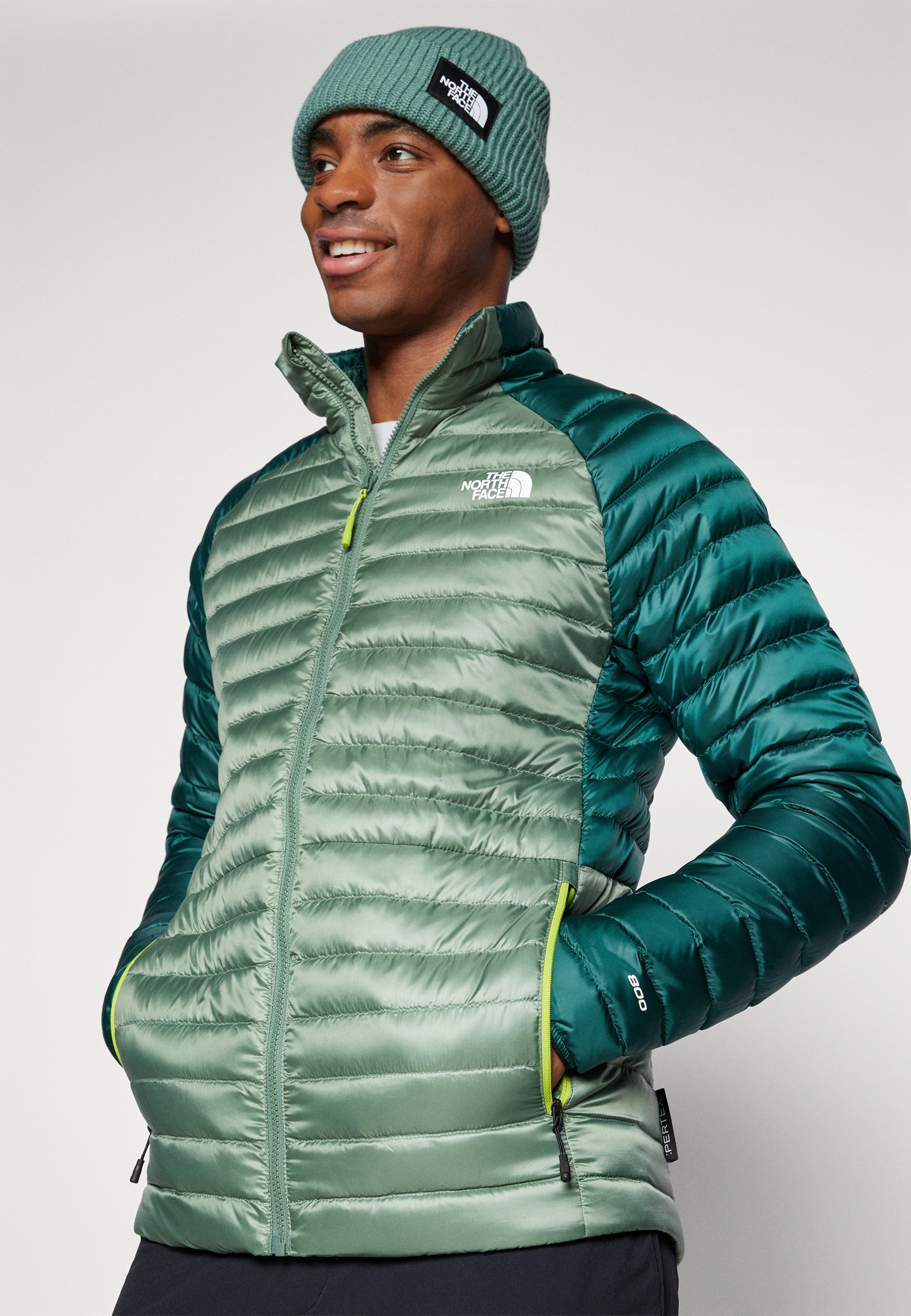 The North Face BETTAFORCA JACKET - Doudoune - duck green/deep nori/vert -  ZALANDO.FR