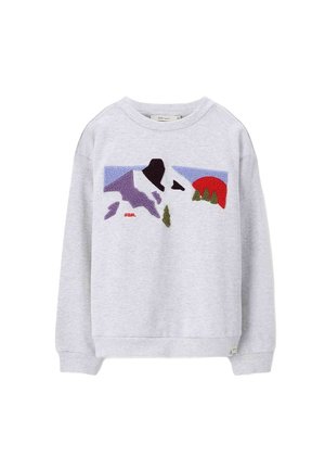 Sweatshirt - hellgrau