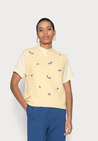 Samsøe Samsøe NORA VEST - Camisola - double cream