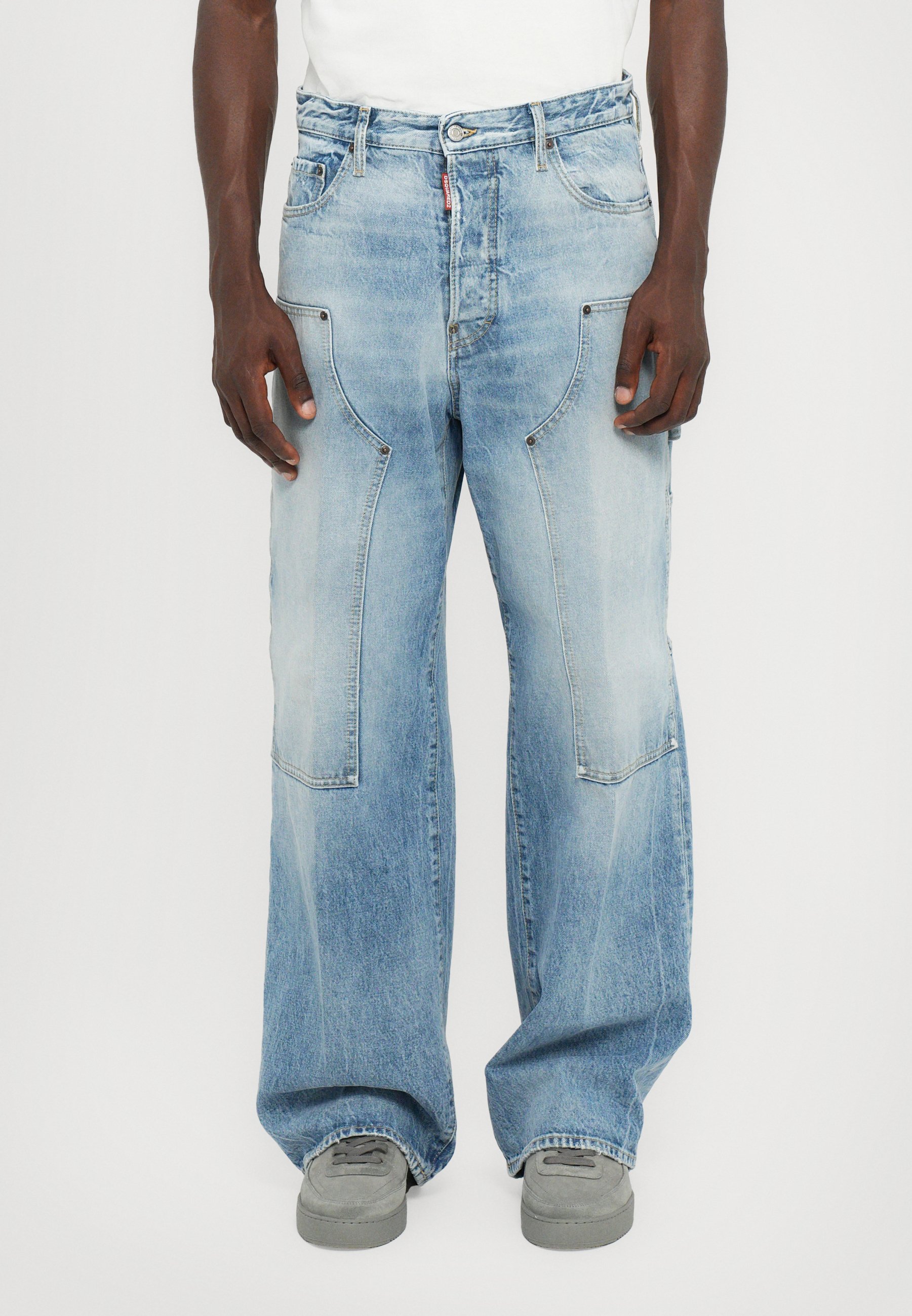 Dsquared2 Loose Jeans - navy blue/blue denim - Zalando.co.uk