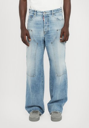 Loose Jeans - navy blue