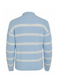 VILA VIRIL MOCK NECK  - Strickpullover - kentucky blue