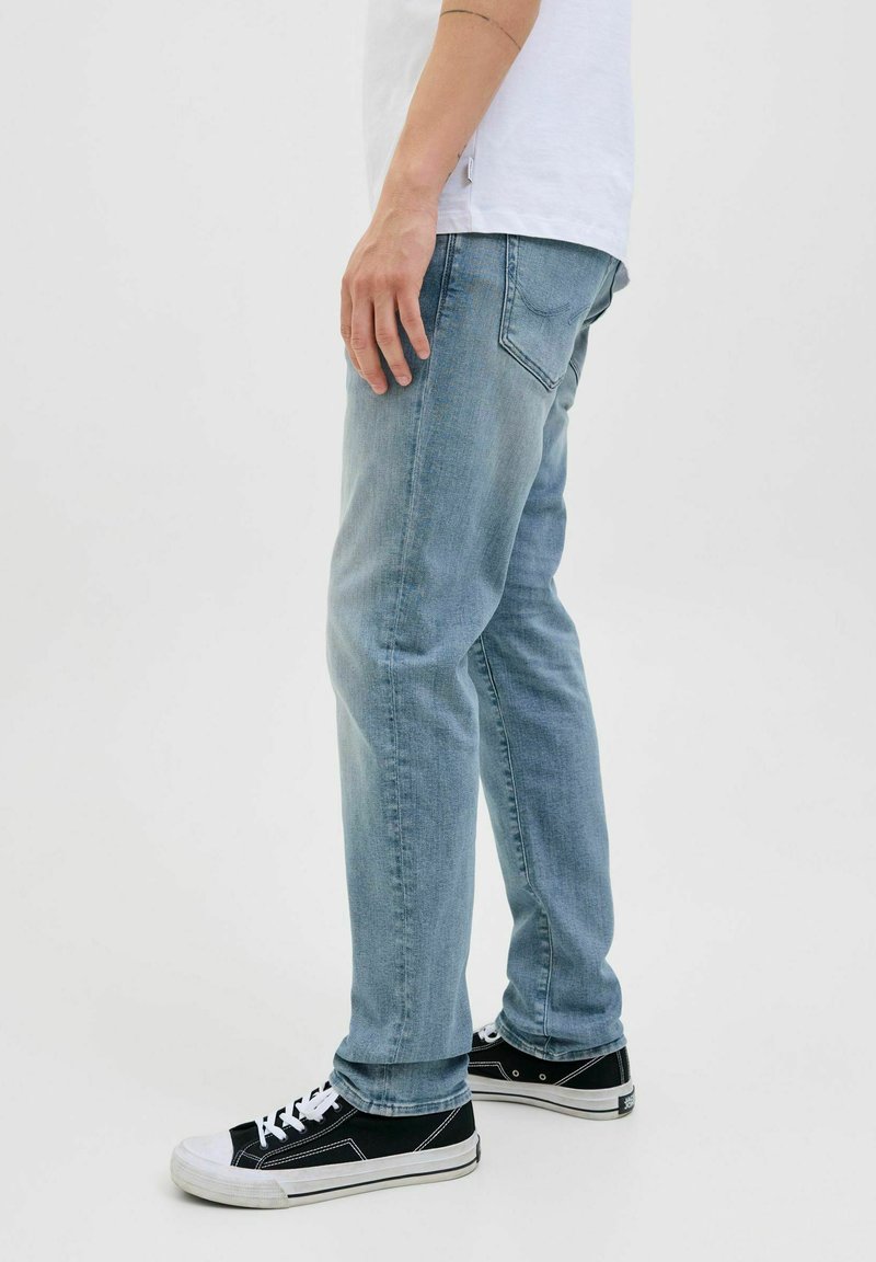 JACK & JONES mens slim jeans jjiglenn jjicon Jj 057 50sps Noos, Blue Denim