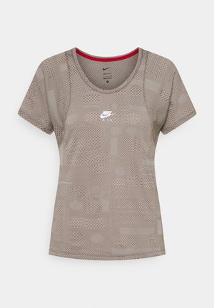 Print T-shirt - college grey/moon fossil