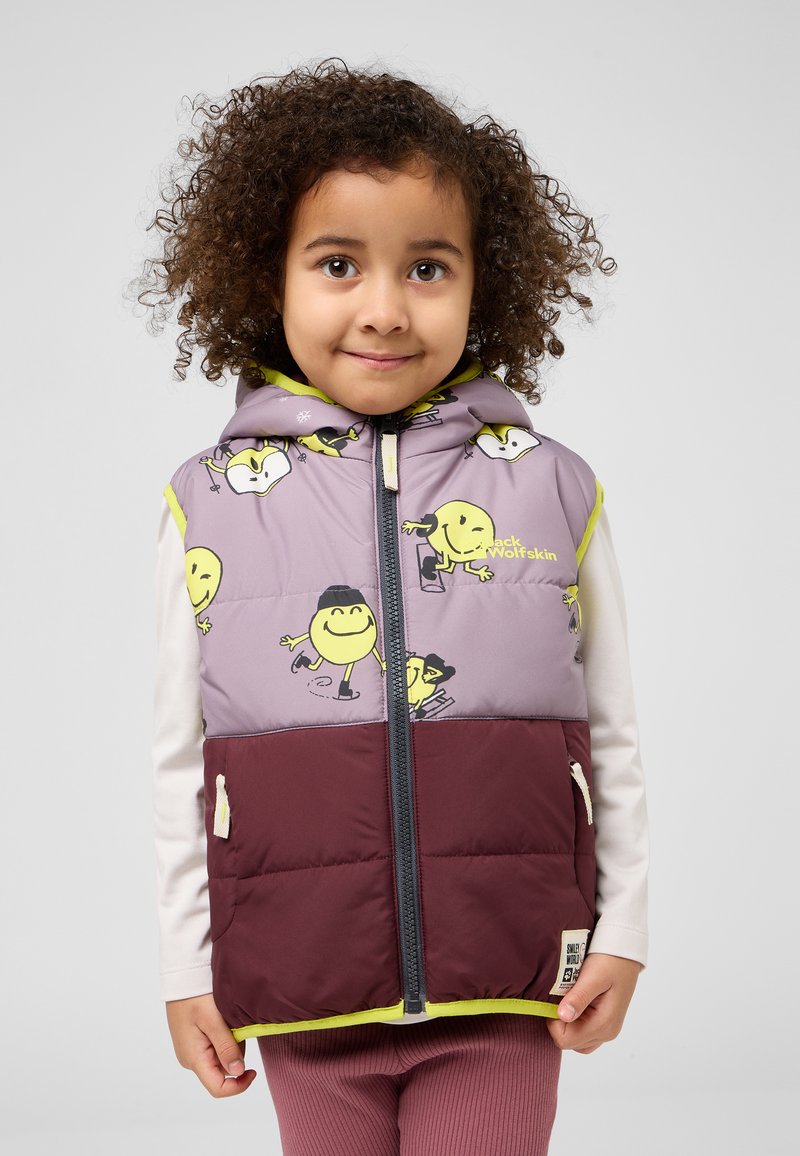 Jack Wolfskin Bodywarmer (rood)paars Jack Wolfskin Bodywarmer (rood)paars