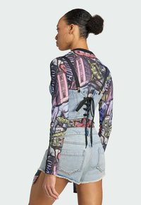 adidas Originals JEREMY SCOTT BUSTIER - Top - indigo denim