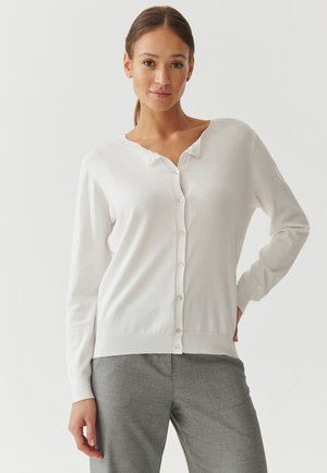 TATUUM KONTROKO - Cardigan - off white