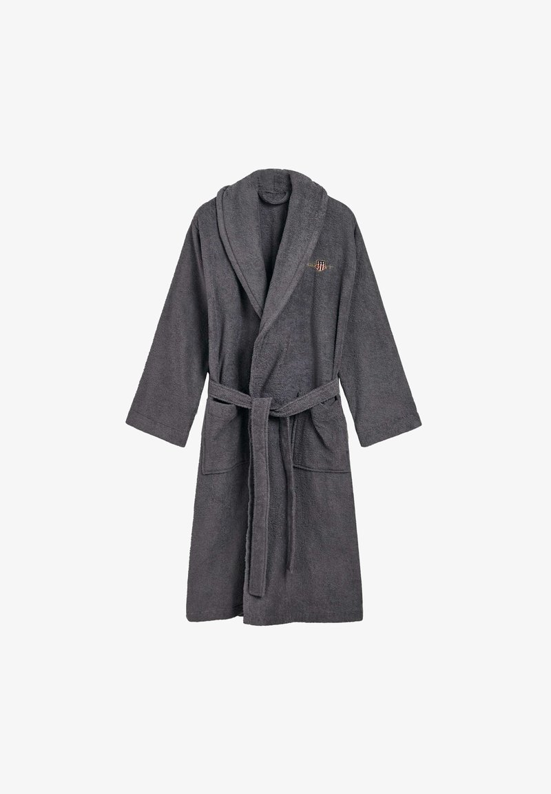 GANT ARCHIVE SHIELD - Bademantel - dunkelgrau