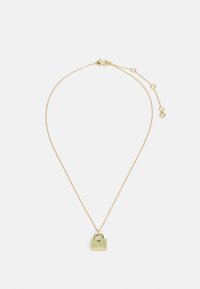kate spade new york SWEET TREASURES-MINI PENDANT - Náhrdelník - green/gold-coloured