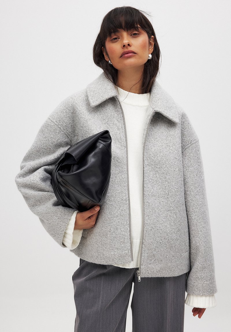 NA-KD Vasaras jaka - grey melange