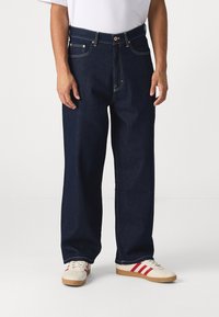 Stan Ray WIDE UNISEX - Bő szabású farmernadrág - single rinse denim