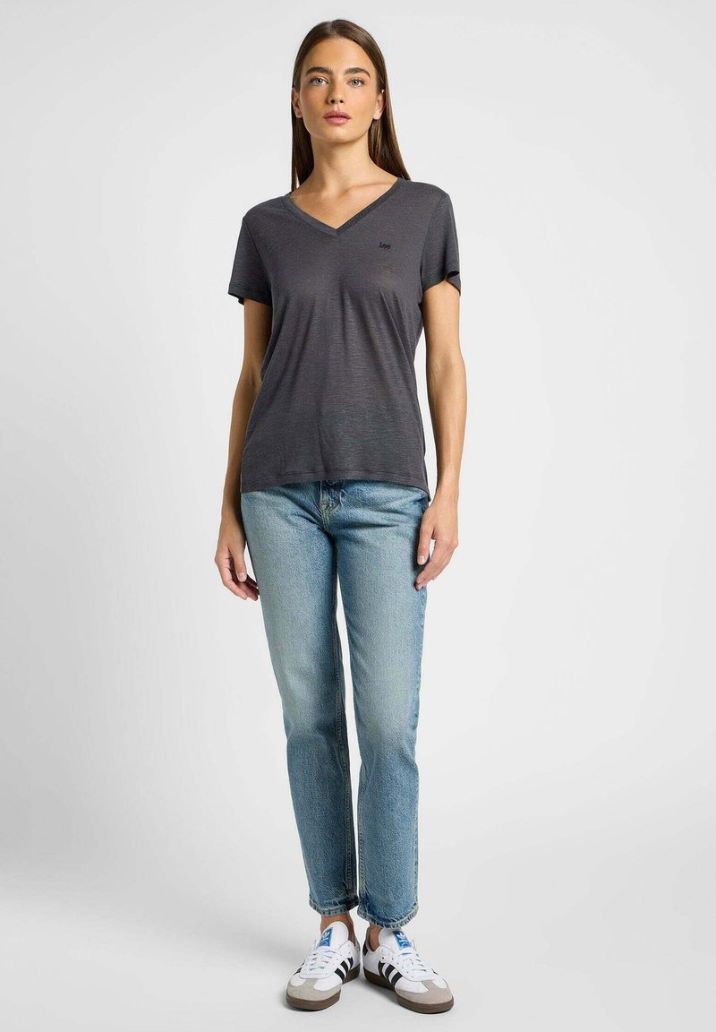 Lee T-shirt basic zwart