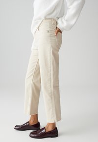 OPUS MID RISE WIDE CROPPED - Straight leg jeans - natural glaze