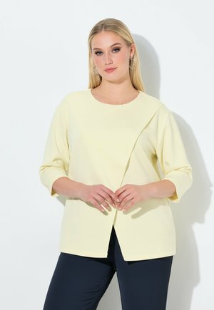 ASYMMETRIC - Felpa - soft yellow