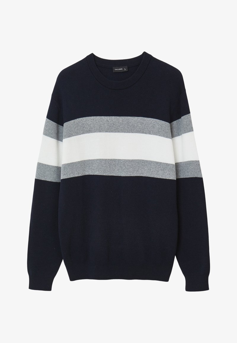 Calliope À COL RAS DU COU - Pullover - bleu